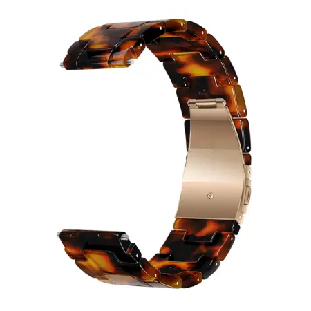 Watchband Hoco WH19 Elegant Series Plastic Bracelet for Samsung Huawei Xiaomi Vivo OPPO etc 22mm Universal Tortoise Shell