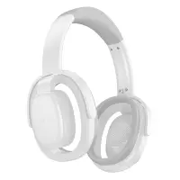 Wireless Stereo Headphone Hoco W67 Rhyme Open Ear v5.4 300mAh 32hr Use Time and Microphone White Grey