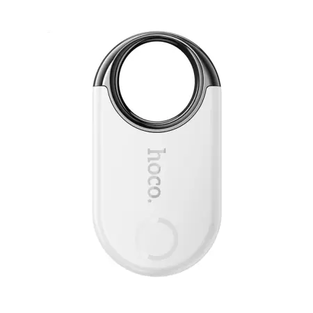 Smart Tag Hoco E98A Starry GOOG for Android Compatible with Google Find My Device Pearl White