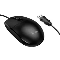 Wired Business Mouse Hoco GM50 League with 3 Buttons DPI 1000 Black