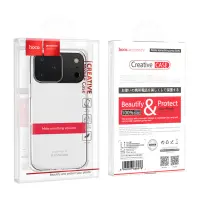 Case Hoco TPU Light Series for Apple iPhone 17 Pro Max Transparent