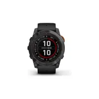 Smartwatch Garmin Fenix 7X Pro Solar Stainless Steel 51mm GPS NFC 10 ATM Slate Grey with Black Band