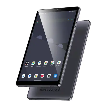 Tablet Hoco HI15 Super Thin 8.68" WiFi 4GB + 4GB/64GB HD Dual Camera MicroSD Android 15 5000mAh and Call Function Silver with Case