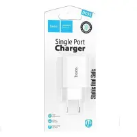Travel Charger Hoco. DC93 1xUSB-A 5V 2.1A White