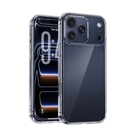 Case Hoco TPU All Round Protective Airbag Anti-Fal για Apple iPhone 17 Pro Max Transparent