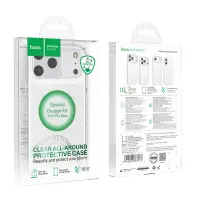 Case Hoco TPU All Round Protective Airbag Anti-Fal για Apple iPhone 17 Pro Max Transparent