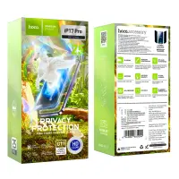 Tempered Glass Hoco G11 0.33mm 30 Degrees Privacy Angle για Apple iPhone 17 Pro Set 25 pcs