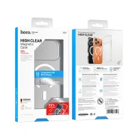 Hoco Premium Primary Magsafe Case for iPhone 17 Pro Max Transparent 98%
