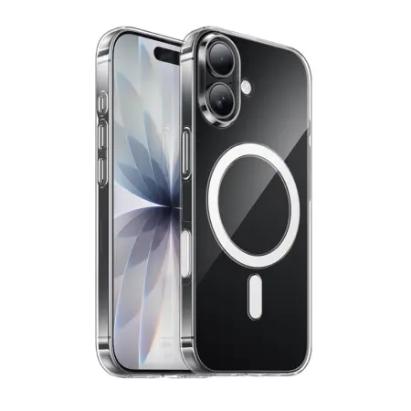 Hoco Premium Primary Magsafe Case for iPhone 17 Transparent