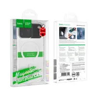 Case Hoco TPU Magnetic Series Airbag Anti-fal for Apple iPhone 17 Pro Max Transparent