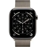 Apple Watch Series 11 5G (2025) Aluminum 46mm GPS eSIM NFC IP6X Aluminum Case Natural with Natural Milanese Loop