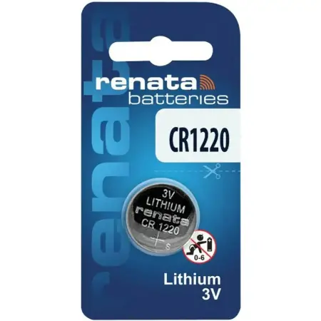 Buttoncell Lithium Renata CR1220 Pcs. 1
