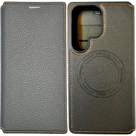 Case Folio TPU Ancus Magnetic Ring για Samsung Galaxy S938 Galaxy S25 Ultra 5G Black
