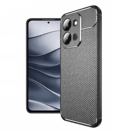 Θήκη Ancus AutoFocus Carbon Fiber for Xiaomi Redmi 15C TPU Black