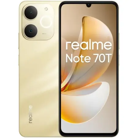 Realme Note 70T 4G Dual Sim 6.74" 4GB/256GB IP54 Beach Gold