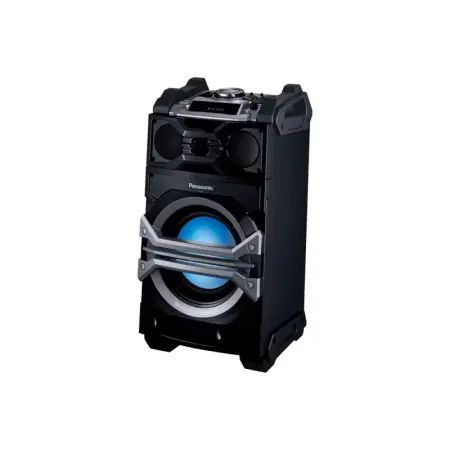 Used Portable Speaker Trolley Panasonic SC-CMAX5E-K Black 1000W with USB, AUX and Bluetooth