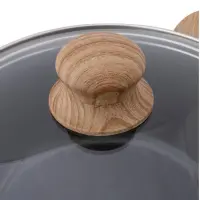 NATUR Aluminum Non-stick Cookware Set 3pcs Lamart LT1282 Black