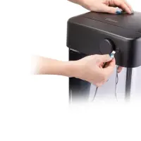 Stainless Steel Waste Bin with Photocell 40lt SENSOR Lamart LT8106 Silver/Black