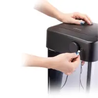 Stainless Steel Waste Bin with Photocell 50lt SENSOR Lamart LT8107 Silver/Black