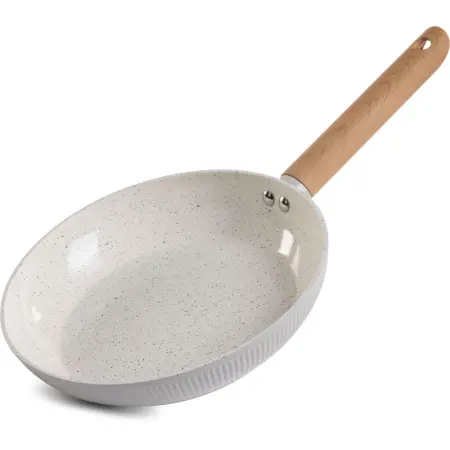 Non-stick Ceramic Frying Pot 24cm CERAMIC Lamart LT1315 White