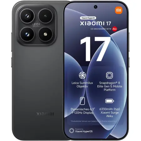 Xiaomi 17 5G Dual Sim 6.3" 12GB/512GB NFC IP68 Black
