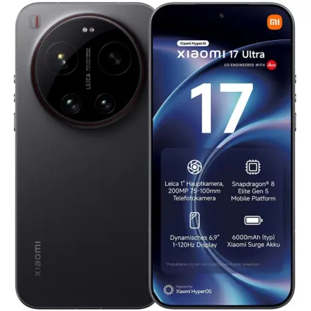 Xiaomi 17 Ultra 5G Dual Sim 6.9" 16GB/512GB NFC IP68 Black