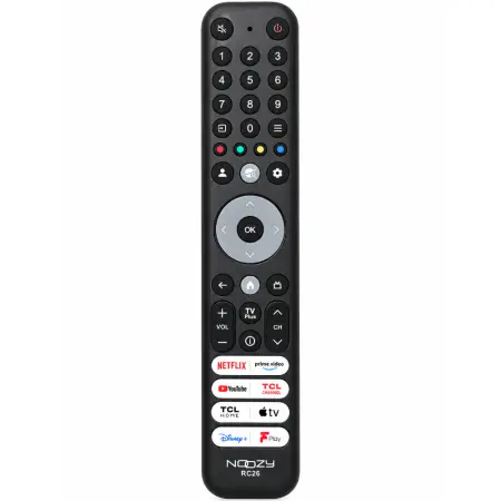 Remote Control RC25 for TCL TV Ready to Use