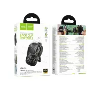 Wireless Speaker Mini Hoco HC44 Star 2W BT v6.0 800mAh up to 15Hrs Usage Time with a Clip for Backpacks and Clothes IPX6 Black