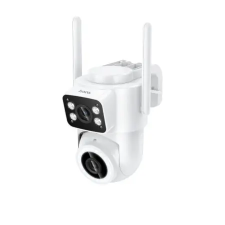 Hoco Wi-Fi  D9 Outdoor PTZ Full HD Dual Lens Camera IR-CUT for Day and Night Mode Monitoring TF Card up to 128Gb