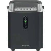 Ice maker SIM 2500BK 120W Water Tank 1lt up to 12Kg/24h Large and Small Size Option 6 to 8 Minutes Cycle Time