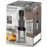 Juicer Sencor SSJ 8050SS Nutri Pro 200W  Black/Silver