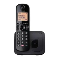 Refurbished  Dect/Gap Panasonic KX-TGC250GRΒ  with Block Button and Speaker Phone Black