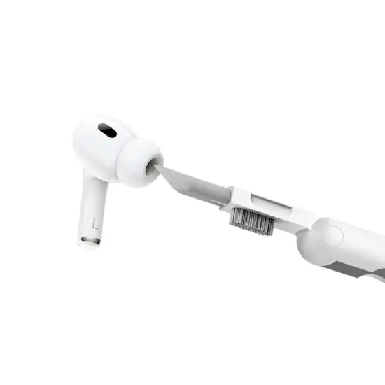 Multifunctional Cleaning Tool 3-in-1 Hoco UT1 with a Foldable Brush Metal Tip and Cleaning Sponge Suitable for all Electronic Devices