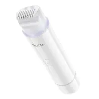 Hoco HP81 Ladies Shaver 2-in-1 6000rpm 400mAh IPX6 Suitable for Full Body Use with Hair Trimmer and Rotary Shaver White