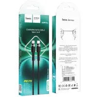 Charging Cable Hoco SU99 Pro USB-C to Lightning Fast Charging PD27W Braided Black 2m