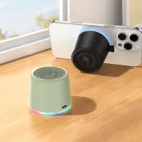 Wireless Speaker Hoco HC49 Shine Mini Magnetic TWS Hi-Fi Audio v6.0 700mAh 8W up to 4 Hours Play Time and Colourfull Lighting Green