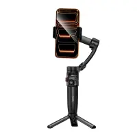 Gimbal Holder Hoco K91 for Devices 4.5"-7" 1800mAh 3-Axis Support Remote Control Extendable and Face Tracking