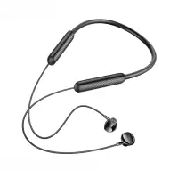 Bluetooth Hands Free Hoco DM50 Neckband Lightweight v5.3 Long Battery Life 500mAh 80Hrs Playback Time Black