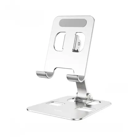 Hoco. Phone Aluminum Folding Stand DH14 Compatible with Devices 4.7"-7" Silver