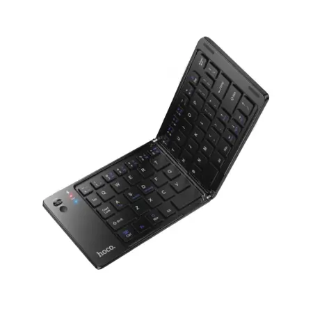 Hoco DI81 Mini Foldable Wireless Keyboard 67 Keys Bluetooth v5.0 150mAh 40Hrs Use Time Black