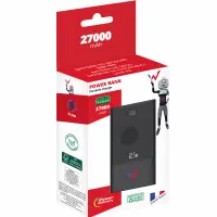 Power Bank Wonder WX27D 27000mAh Fast Charge PD 22.5W 1xUSB-C and 2xUSB-A with LED Charge Indicator