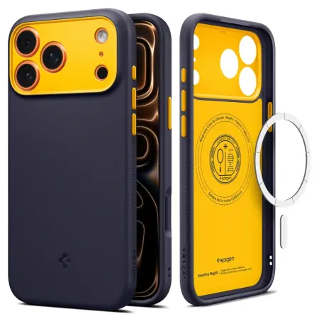 Case Spigen Nano Pop Magsafe for Apple iPhone 17 Pro Max Blueberry Navy