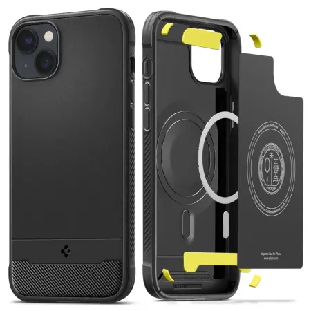Case Spigen Rugged Armor Magsafe for Apple iPhone 14 Matte Black
