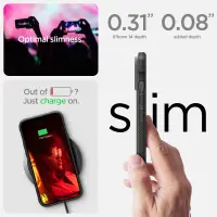 Case Spigen Rugged Armor Magsafe for Apple iPhone 14 Matte Black