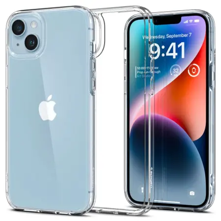 Case Spigen Ultra Hybrid for Apple iPhone 14 Crystal Clear