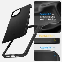 Case Spigen Thin Fit for Apple iPhone 15 Black