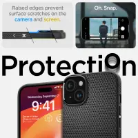 Case Spigen Liquid Air for Apple iPhone 15 Matte Black