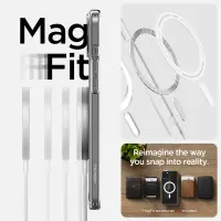 Case Spigen Ultra Hybrid Magsafe for Apple iPhone 15 White