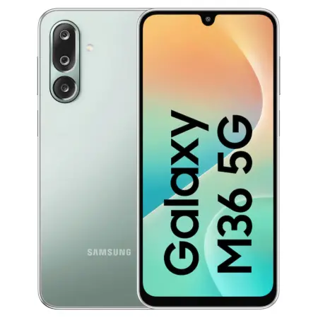 Samsung SM-M366 Galaxy M36 5G Non EU Dual Sim 6.7" 8GB/128GB NFC Green with 1 Year Guarantee from Samsung Service
