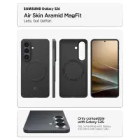 Case Spigen Airskin Aramid Magsafe for Samsung Galaxy S26 BLACK
